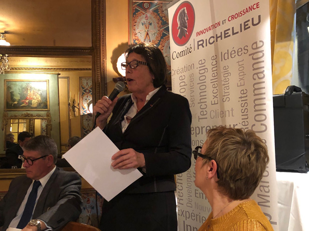 Dîner avec Catherine Brechignac 12 Mars 2019 Pink Innov